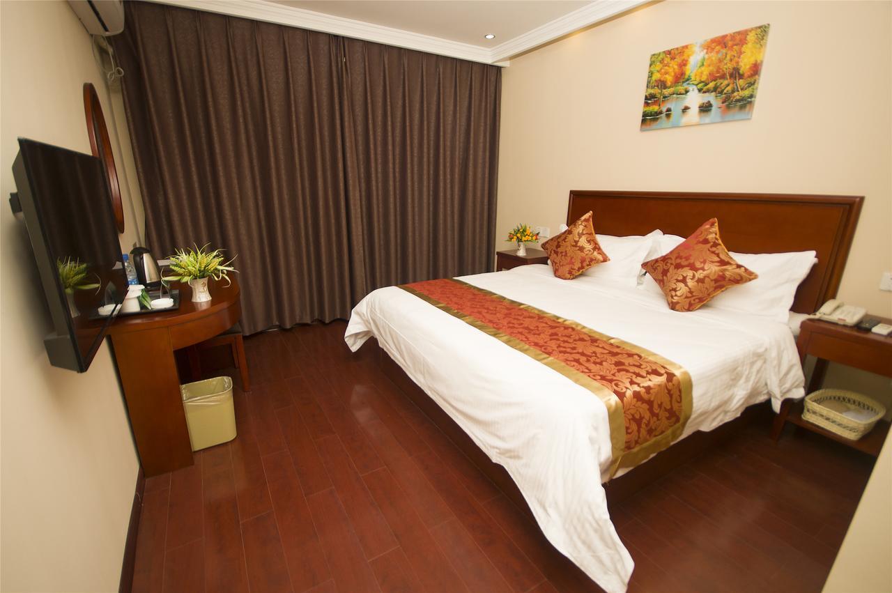 Greentree Inn Jiangsu Nantong Rugao Haiyang Road Tiancheng Business Hotel מראה חיצוני תמונה